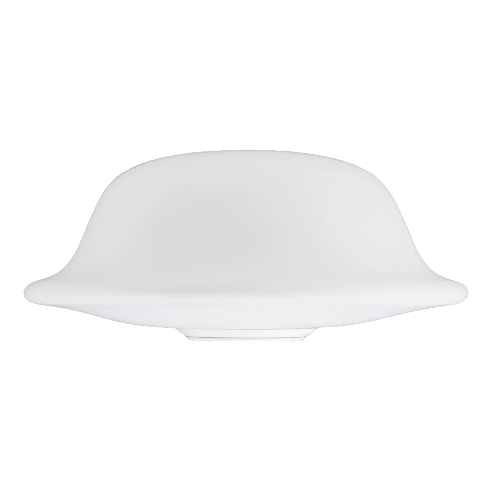 Abat-jour blanc en verre opale Butler - UMAGE