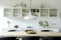 Abat-jour blanc mat 43 cm Clava Dine - UMAGE