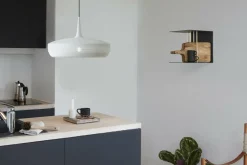 Abat-jour blanc mat 43 cm Clava Dine - UMAGE