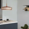 Abat-jour cuivre brossé 43 cm Clava Dine - UMAGE