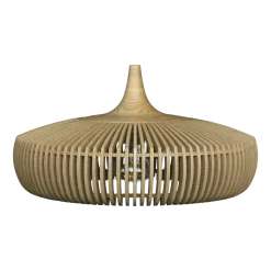 Abat-jour en chêne naturel Clava Dine 43 cm - UMAGE
