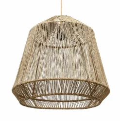 Abat-jour en fibre naturelle The Conic - Bazar Bizar