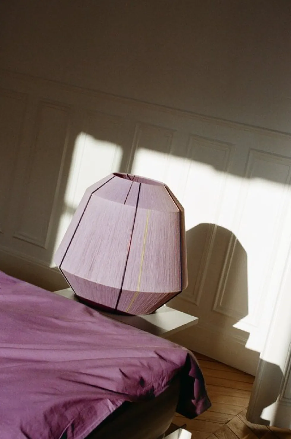 Abat-jour en laine lavende Bonbon 500 - Hay