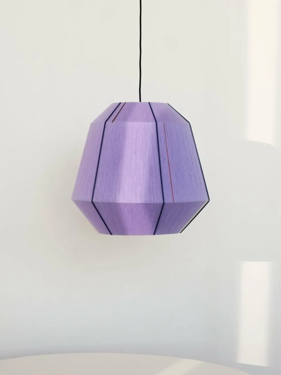 Abat-jour en laine lavende Bonbon 500 - Hay