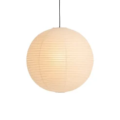 Abat-jour en papier de riz blanc Classic 60 x 58 cm - Hay