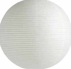 Abat-jour en papier de riz blanc Classic 60 x 58 cm - Hay