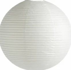 Abat-jour en papier de riz blanc 50 cm Classic - Hay