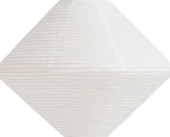 Abat-jour en papier de riz blanc 60cm Diamant - HAY