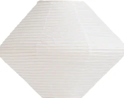 Abat-jour en papier de riz blanc 50cm Diamant - HAY