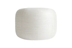 Abat-jour en papier de riz blanc 80x76,5 Donut - Hay