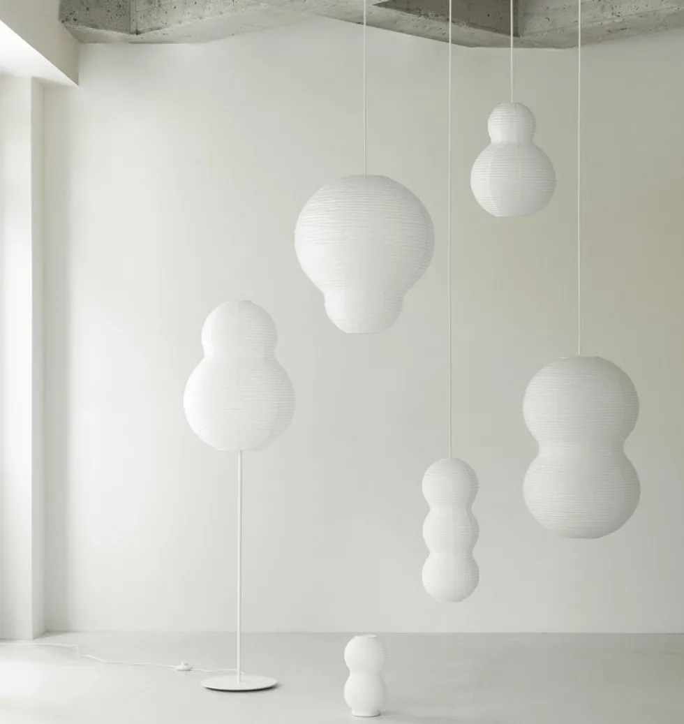 Abat-jour en papier Puff Bubble blanc - Normann Copenhagen