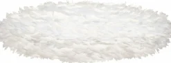 Abat-jour en plumes blanche 60 cm Eos Esther - UMAGE