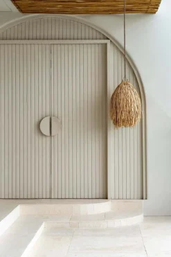 Abat-jour M naturel Shaggy - Bazar Bizar