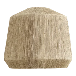 Abat jour pour suspension naturel en jute - Nordal