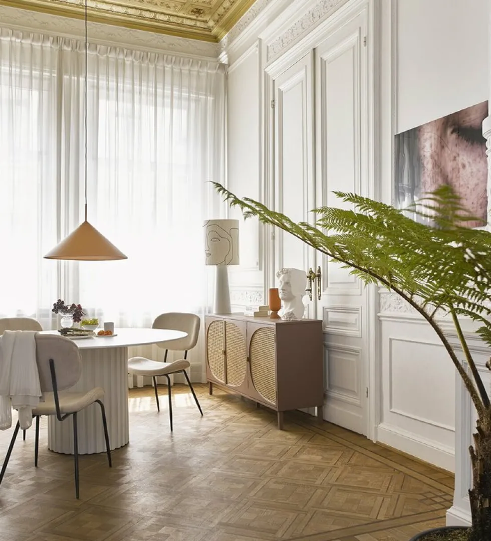 Abat-jour visage imprimé L - HKLiving