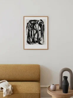 Affiche Berit Mogensen Lopez Black and White 50 x 70 cm - The Poster Club