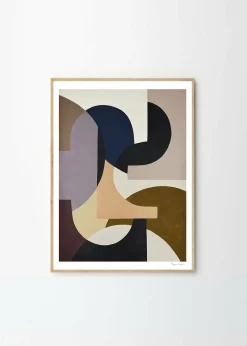 Affiche Berit Mogensen Lopez Rosa 40 x 50 cm - The Poster Club