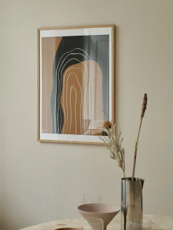 Affiche Berit Mogensen Lopez Shapes and Lines No 1 30 x 40 cm - The Poster Club