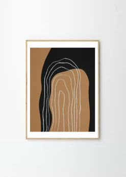 Affiche Berit Mogensen Lopez Shapes and Lines No 1 50 x 70 cm - The Poster Club