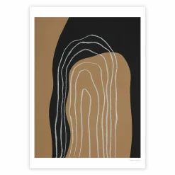 Affiche Berit Mogensen Lopez Shapes and Lines No 2 50 x 70 cm - The Poster Club