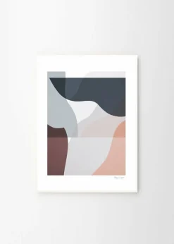 Affiche Berit Mogensen Lopez Soft Lines 02 50 x 70 cm - The Poster Club