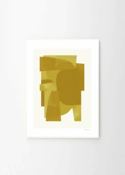 Affiche Berit Mogensen Lopez Yellow 50 x 70 cm - The Poster Club