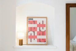 Affiche corail 50x70 cm - Cosin Paris