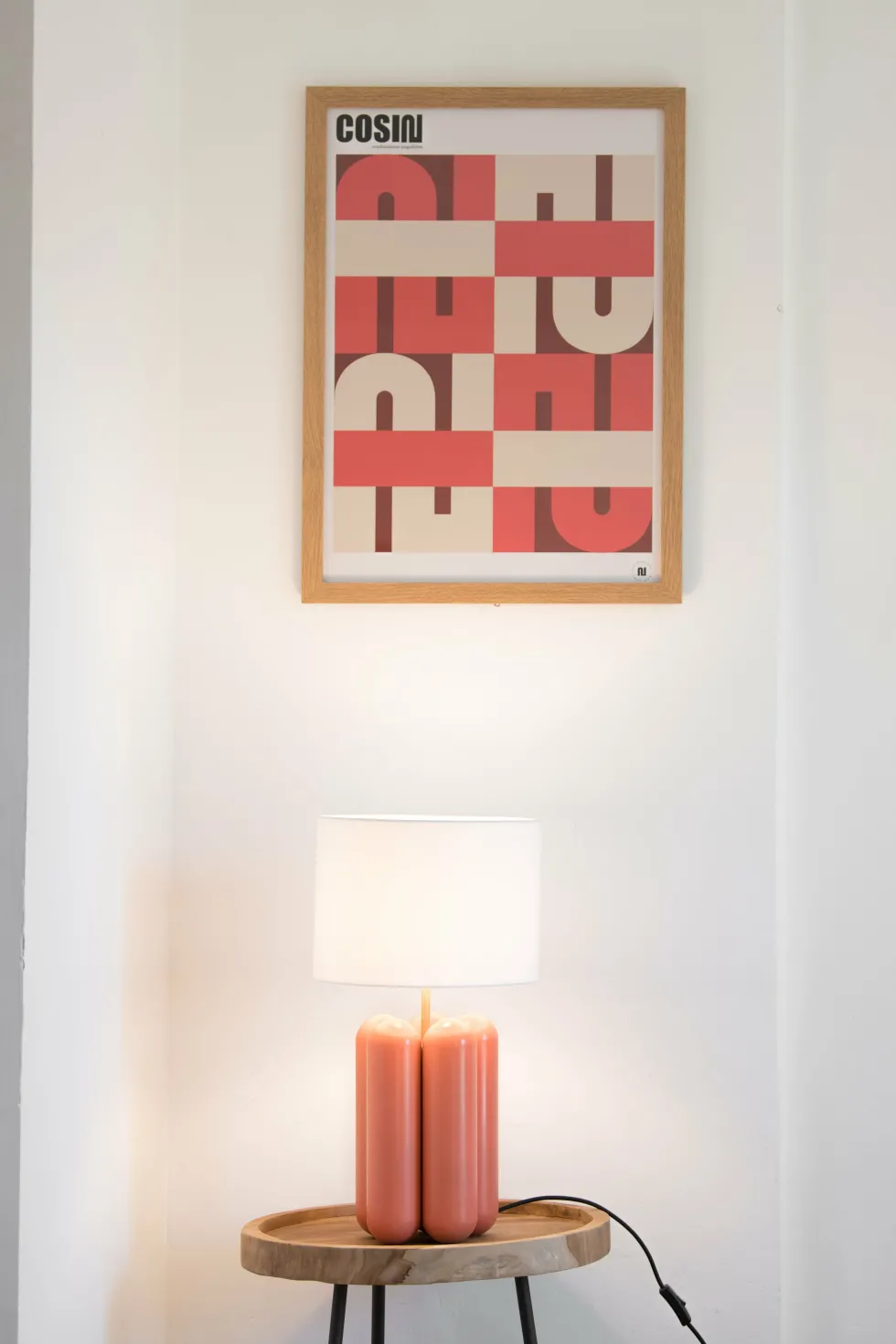 Affiche corail 50x70 cm - Cosin Paris