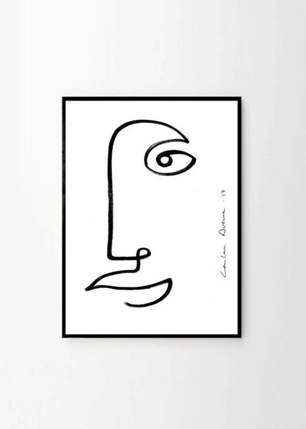 Affiche LouLou Avenue Full Moon 30 x 40 cm - The Poster Club