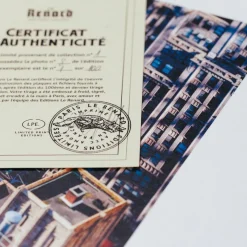Affiche Skyscraper encadrée Moebe chêne A2 - Le Renard