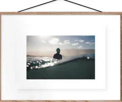Affiche Surfing Life encadrée Moebe chêne A2 - Le Renard