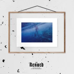 Affiche Surfing Life encadrée Moebe noir A2 - Le Renard
