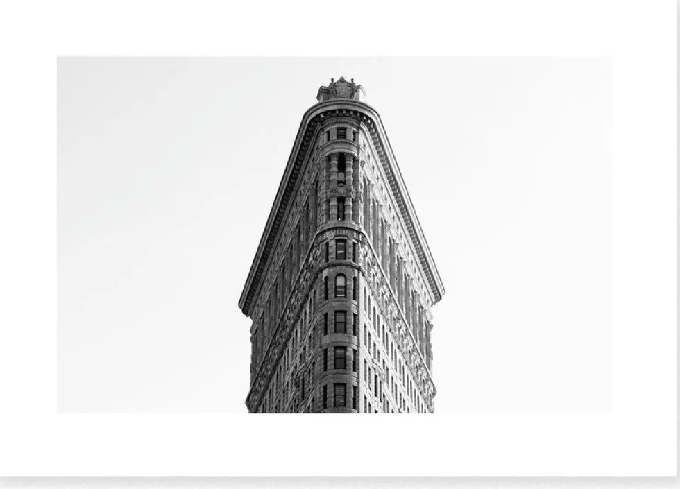 Affiche The Flatiron Building NY - Le Renard