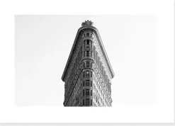 Affiche The Flatiron Building NY - Le Renard