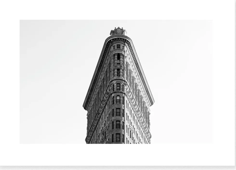 Affiche The Flatiron Building NY - Le Renard