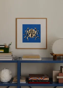 Affiche 100x100cm Calico Crab - The Poster Club