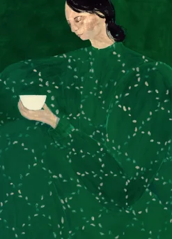 Affiche 100x140cm Coffee Alone At Place De Clichy - The Poster Club