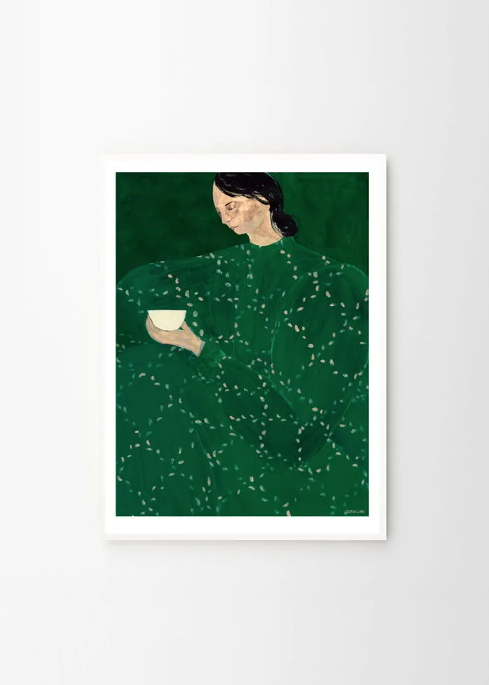 Affiche 100x140cm Coffee Alone At Place De Clichy - The Poster Club