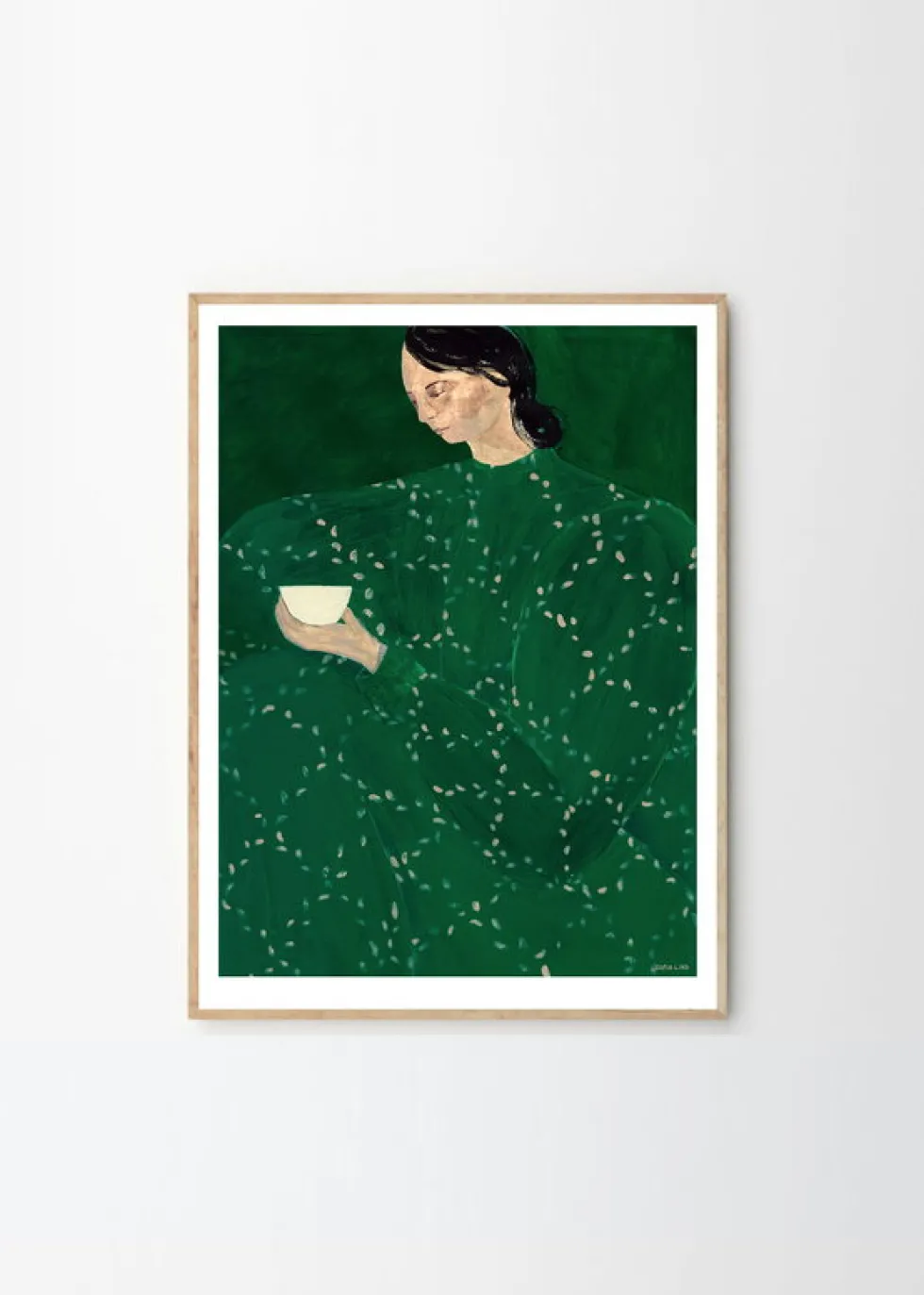 Affiche 100x140cm Coffee Alone At Place De Clichy - The Poster Club