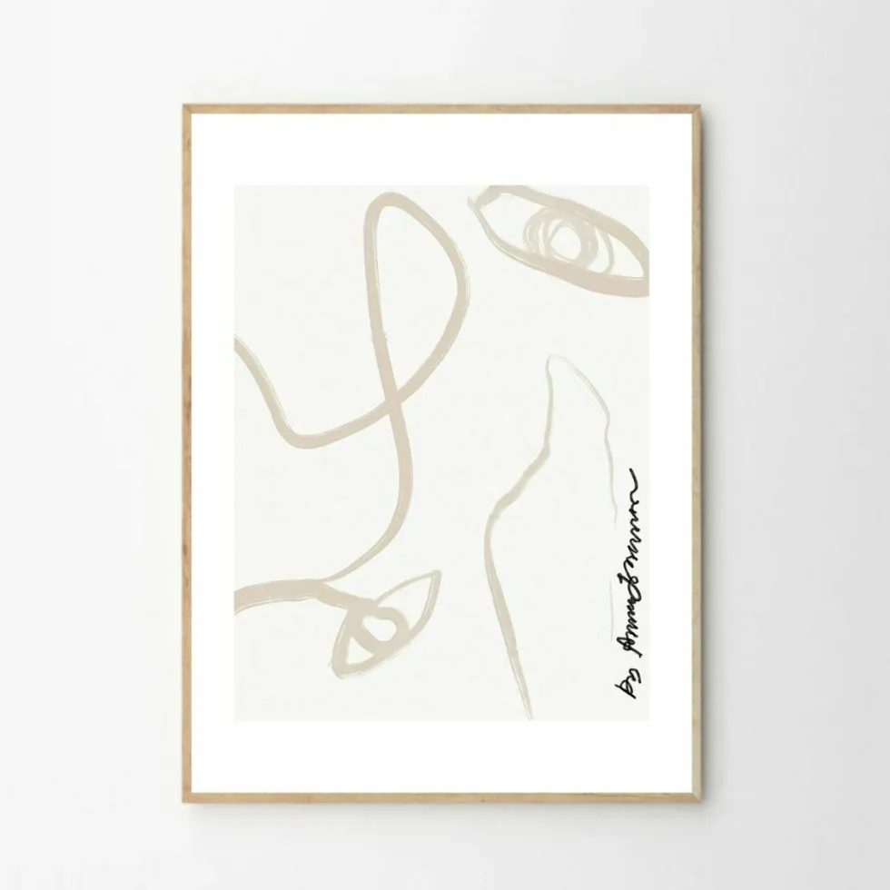 Affiche 70x100 cm Eyes - The Poster Club