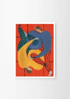 Affiche 100x140cm Hold You Red - The Poster Club