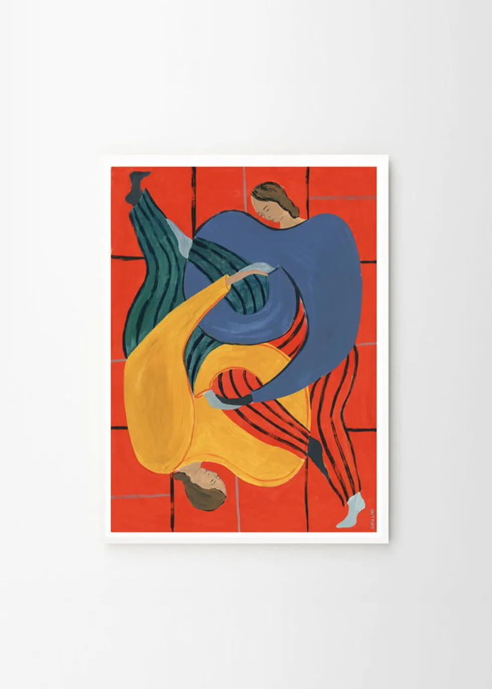 Affiche 100x140cm Hold You Red - The Poster Club