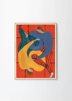 Affiche 100x140cm Hold You Red - The Poster Club