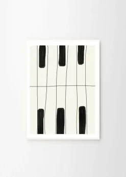 Affiche 30x40cm Lisa Wirenfelt Piano - The Poster Club