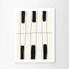 Affiche 50x70 Piano - The Poster Club