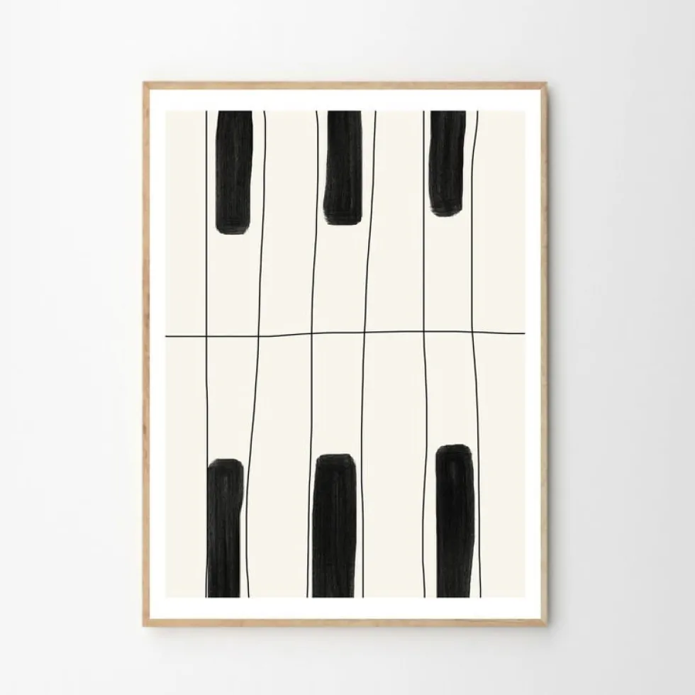 Affiche 50x70 Piano - The Poster Club