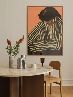 Affiche 100x140 Serene Stripes - The Poster Club