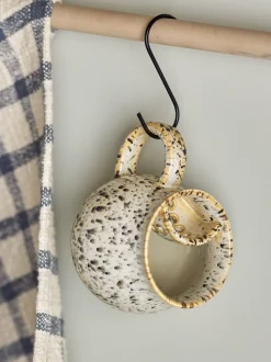 Alicia Mug Grey Stoneware - Bloomingville