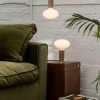 Ampoule LED E27 6W filament dimmable 16,3 cm en porcelaine Oval - tala