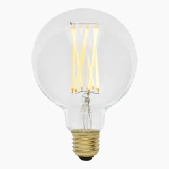 Ampoule non teintée LED E27 6W filament 9,5 cm